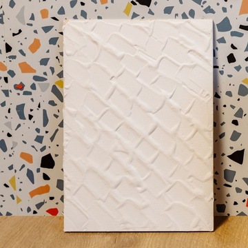 Гладкая структурная паста белого цвета для создания 3D структур и эффектов, 1кг.