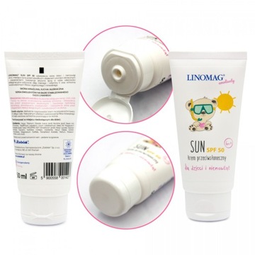 LINOMAG SUNSCREEN для детей SPF50 50мл