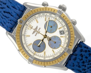 BREITLING CHRONO COKPIT STEEL/GOLD 18K 37MM