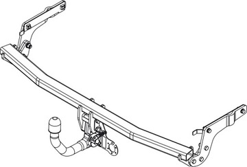 NOVÝ ODEPÍNACÍ ZAŘÍZENÍ(HÁK) TÁŽNÝ DO RENAULT MEGANE IV GRAND TOUR KOMBI 09.2016-