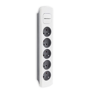 Qoltec Listwa zasilająca 5 gniazd 1.8m