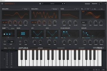 Полифонический синтезатор Arturia Minifreak