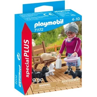 PLAYMOBIL 71172 BABCIA Z KOTKAMI