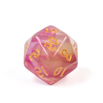 WATERMELON SUGAR ZESTAW 7 KOŚCI KOSTEK RPG