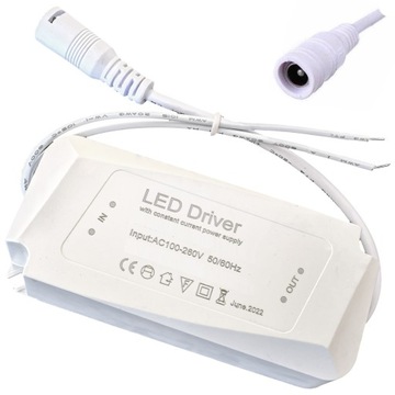 ZASILACZ LED DRIVER DO PANELI OPRAW | 1000mA | 25 - 36V DC| 25W 30W 36W