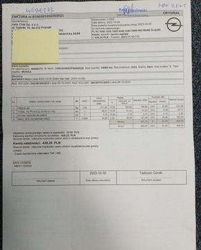 Opel Mokka II SUV 1.2 Turbo 130KM 2023 Opel Mokka 188 1.2 T GS 130 KM Automat I wl. GWRANCJA DV23 1.2, zdjęcie 33