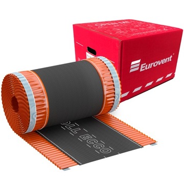 Taśma kalenicowa pod gąsior 310mm x 5m RAL 8004 Eurovent Roll ECCO ceglasty