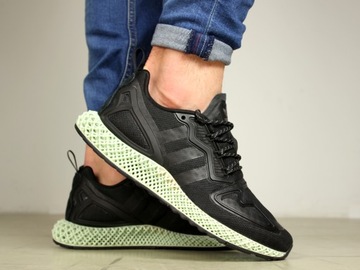 buty męskie Adidas 4D UNIKAT sneakersy CZARNE