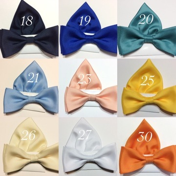 Бирюзовый галстук с бабочкой с бирюзовым