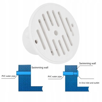 СТОП ДЛЯ БАССЕЙНА ПВХ, БЕЛЫЙ