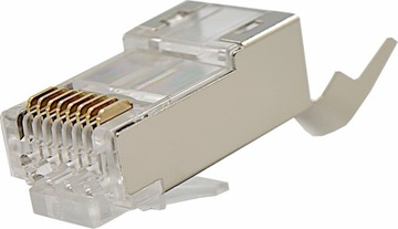 Разъемы RJ45 кат. 7, проход FTP, 10 шт.