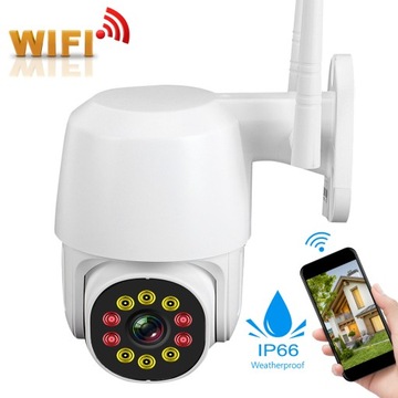 Уличная IP-камера с обзором 360° Беспроводная купольная камера