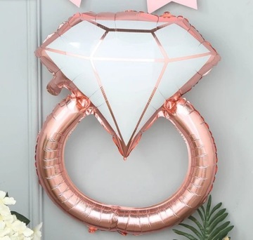 КОЛЬЦО ДЛЯ ШАРА BRIDGE PARTY, РОЗОВОЕ ЗОЛОТО