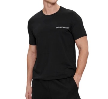 Emporio Armani t-shirt koszulka męska czarna 111267-4R717-07320 M