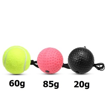 3 х РЕФЛЕКСНЫЙ МЯЧ ДЛЯ БОКСА РЕФЛЕКСНЫЙ МЯЧ