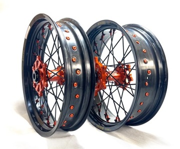 Koła 17'' SM przód+tył do motocykli KTM EXC(-F) i SX(-F) z lat 2003 - 2024