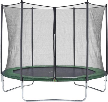Trampolina ogrodowa z siatką zabezpieczającą CZON SPORTS 240cm