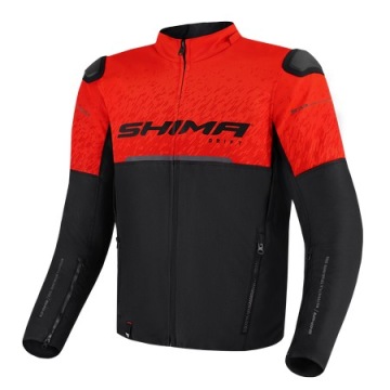 SHIMA DRIFT MEN RED FLUO текстильная куртка БЕСПЛАТНО