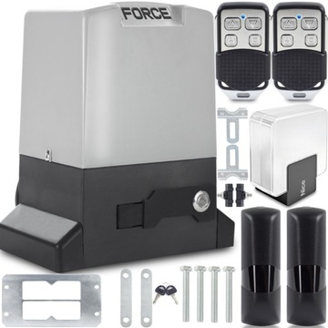 ZESTAW NAPĘD SIŁOWNIK FORCE 760 2xPILOT LAMPA ELAC