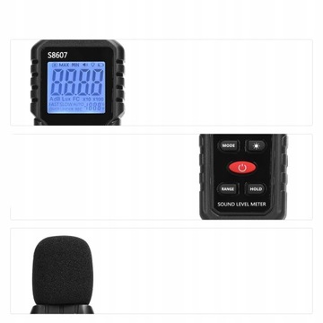 ШУМОМЕТР 30-130дБ с подсветкой