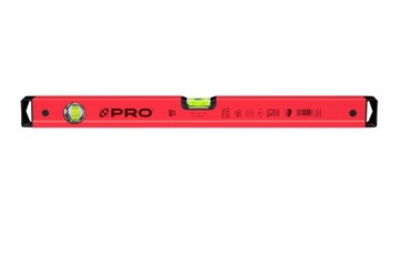 Poziomnica czerwona 60cm PRO600 3-01-01-A1-060