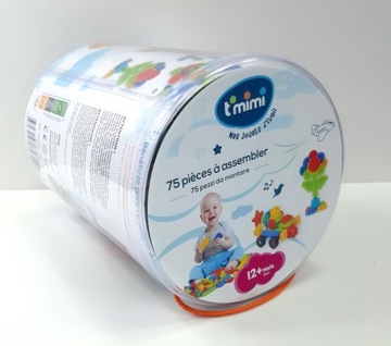 ТИММИ БЛОКИ ДЛЯ ДЕТЕЙ, 75 ШТУК