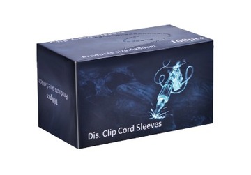 Защитная пленка для зажима и кабеля, черная, 100 шт.