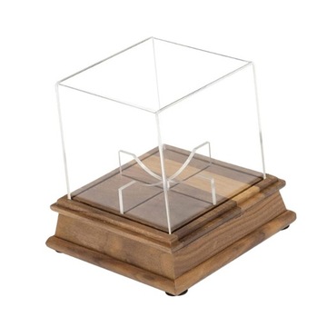 Baseball Display Case Acrylic Cube for Official Size Baseball Clear