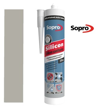 Silikon Sopro 15 szary 310 ml