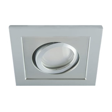 Sufitowa oprawa punktowa srebrna D 20W GU10 IP20 BORYS Ideus 03218