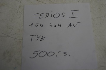 DAIHATSU TERIOS II FACELIFT 1.5 4X4 NÁPRAVA DIFERENCIÁL ZADNÍ