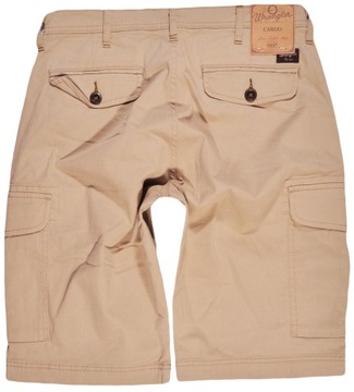 WRANGLER spodenki camel CARGO SHORTS W31