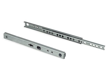 Prowadnica kulkowa do szuflad H-17 Komplet L-342
