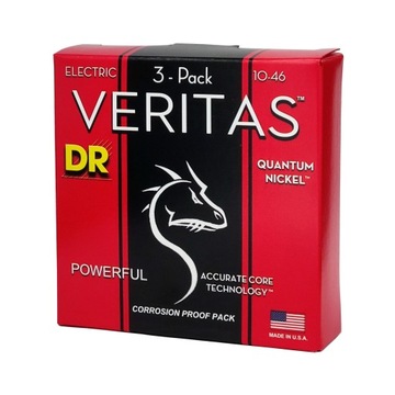 DR VTE 10-46 VERITAS 3PAK STRUNY TRÓJPAK