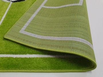 Dywan CUBE 3D 200x290 boisko UEFA FIFA hop piłka zielony piłka nożna GRUBY