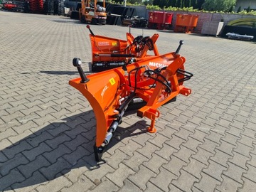 Pług do śniegu hydrauliczny amortyzacja ciągnik