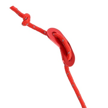 Paracord Linki Do Mocowania Bagażu Namiotu Plandeki Tarpa NILS Zestaw 8 SZT
