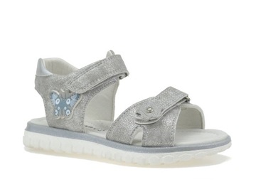 САНДАЛИИ ДЛЯ ДЕВОЧЕК ДЕТСКАЯ ОБУВЬ САНДАЛИИ НА ЗАЛИВКЕ ВНУТРИ. КОЖА Размер 27