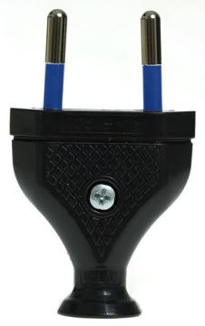 PLUGS PLUG 2.5A/250V, II класс iz WT-1/2.5A W-99525 BLACK