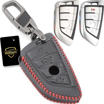 Skórzane etui pokrowiec na kluczyk BMW 1 2 5 7 X1 F48 X5 F15 F16 540 525i