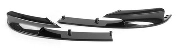 SPLITTER DOKŁADKA ZDERZAKA DLA BMW F30 F31 2012-2018 CZARNY POŁYSK M SPORT