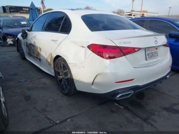 Mercedes Klasa C W206 2022 Mercedes-Benz Klasa C C 300, od ubezpieczalni 2.0 Benzyna 255KM, zdjęcie 5