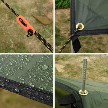 Тент-тент для гамака, 3мх3м, Водонепроницаемый