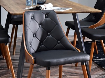 СТУЛ ИЗ гнутого дерева MAGNUM ОРЕХ, СТЕГАНЫЙ