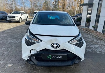 Toyota Aygo II Hatchback 3d Facelifting 1.0 VVT-i 72KM 2020 Toyota Aygo 1.0B 72KM 2020r. Salon Polska Benzyna 72KM, zdjęcie 1
