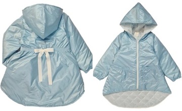 IGOMILL KURTKA PARKA PŁASZCZ BLUE WIOSNA R 104 110