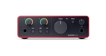 USB-аудиоинтерфейс Focusrite Scarlett Solo 4-го поколения + ABLETON + ProTools