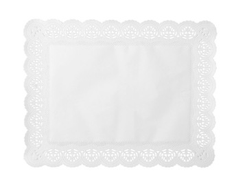 Serwetki prostokątne papierowe, ozdobne, cukiernicze 34x17cm / 100szt