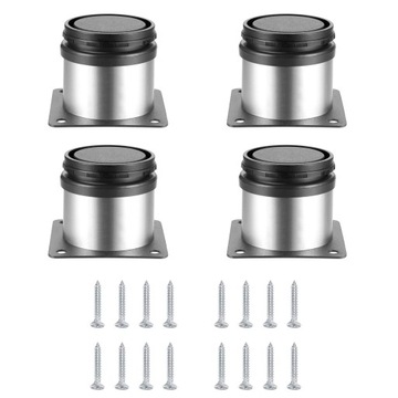 4 PCS Metalowa noga stołu z wysokości