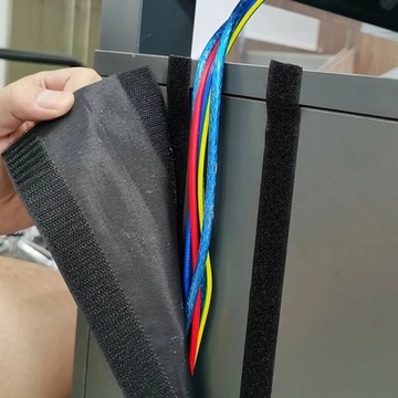 TAŚMA RZEP JEDNOSTRONNA SAMOPRZYLEPNA PĘTELKA 2m